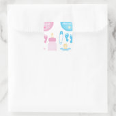 Sticker Carré c'est un garçon (Sac)