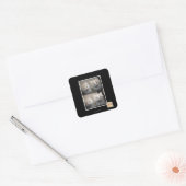 Sticker Carré C'était Fluffy (Enveloppe)