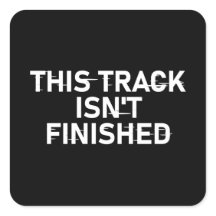 Cette piste n'est pas finie - Conception de texte