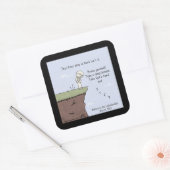 Sticker Carré Cette première étape (Enveloppe)