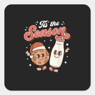 Sticker Carré Cette saison Retro les années 70 80s Vintage Super