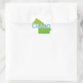Sticker Carré Chaco (Sac)
