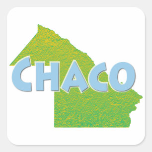 Sticker Carré Chaco