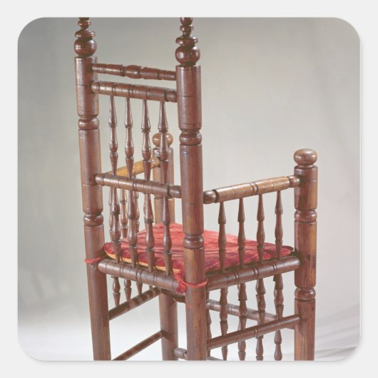 Sticker Carré Chaise Brewster (Devant)