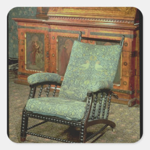 Sticker Carré Chaise par William Morris