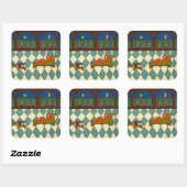 Sticker Carré Chambre à réfléchir 2006 (Feuille)