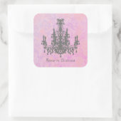 Sticker Carré Chandelier de coco - CHANGER DE COULEUR / FORME / (Sac)