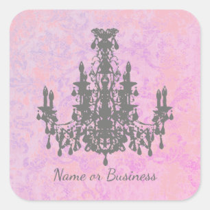 Sticker Carré Chandelier de coco - CHANGER DE COULEUR / FORME /