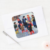 Sticker Carré Chanteurs Carol (Enveloppe)