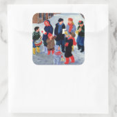 Sticker Carré Chanteurs Carol (Sac)