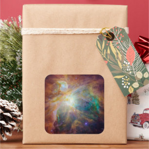 Sticker Carré Chaos au cœur de l'image composite Spitzer Hubble 