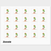 Sticker Carré Chapeau de camion (Feuille)