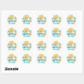 Sticker Carré Chaque Été A Une Histoire (Feuille)