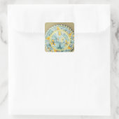 Sticker Carré Chargeur de logiciel Bluedash', poterie Lambeth (Sac)