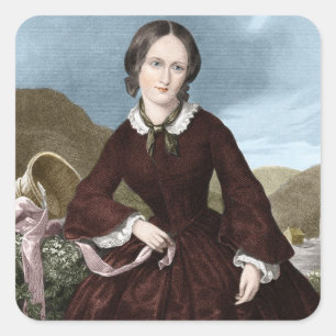 Sticker Carré Charlotte Bronte
