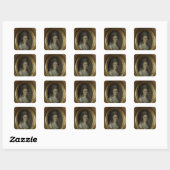 Sticker Carré Charlotte Kestner (Feuille)