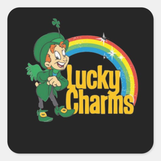 Sticker Carré Charms Lucky Charms Lucky Charms (Devant)