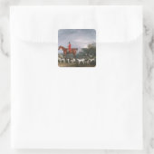 Sticker Carré chasse, 1841 (Sac)
