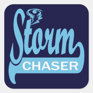Sticker Carré Chasseur de tempête