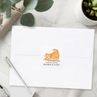 Chat roux livresque drôle Citation d'amant de livr