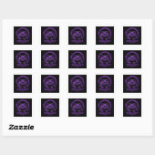 Sticker Carré Chat Sérieusement (Feuille)