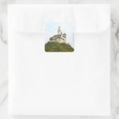 Sticker Carré Château (Sac)