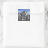Sticker Carré Château des Comtes de Gand. (Sac)