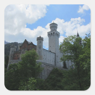 Sticker Carré Château du Neuschwanstein