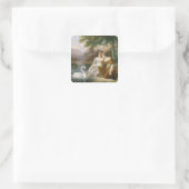 Sticker Carré Chatelaines (Sac)