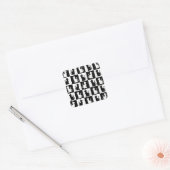 Sticker Carré chats (Enveloppe)