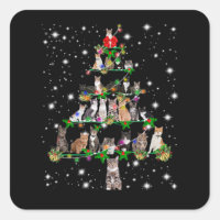 Chats amusants Arbre de Noël Ornement Décor Cadeau