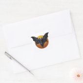 Sticker Carré Chauve-souris (Enveloppe)