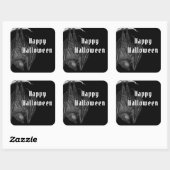 Sticker Carré Chauve-souris gothique Halloween (Feuille)