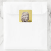 Sticker Carré Chef du Rampin Rider, c.550-540 av. (Sac)