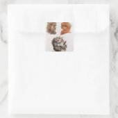 Sticker Carré Chefs de démons maléfiques (Sac)