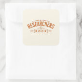 Sticker Carré Chercheurs Rock (Sac)