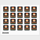 STICKER CARRÉ CHERCHEZ L'AVENTURE (Feuille)