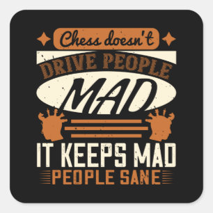 Sticker Carré Chess