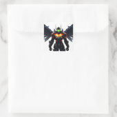 Sticker Carré Chevalier Vibrant (Sac)