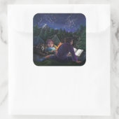 Sticker Carré Chevaliers d'été (Sac)