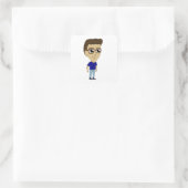 Sticker Carré chibi (Sac)