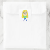 Sticker Carré chibi (Sac)