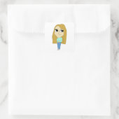 Sticker Carré chibi (Sac)