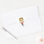 Sticker Carré chibi (Enveloppe)