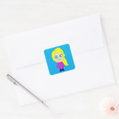 Sticker Carré chibi (Enveloppe)