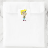 Sticker Carré chibi (Sac)