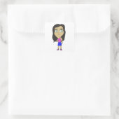 Sticker Carré chibi (Sac)