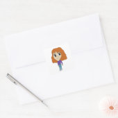 Sticker Carré chibi (Enveloppe)