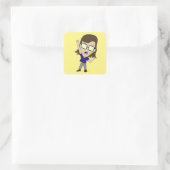 Sticker Carré Chibi Sonic_Zeph (Sac)