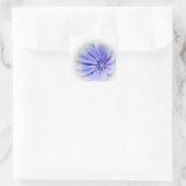 Sticker Carré chicorée bleu pourpre (Sac)